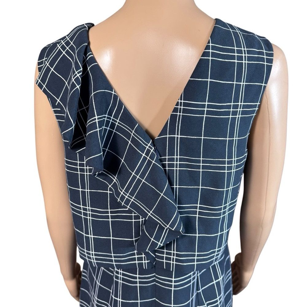 Banana Republic NWT New $128 Banana Republic Plaid Tiered Sheath Dress Size Size M / US 6-8 / IT 42-44 - 5 Thumbnail