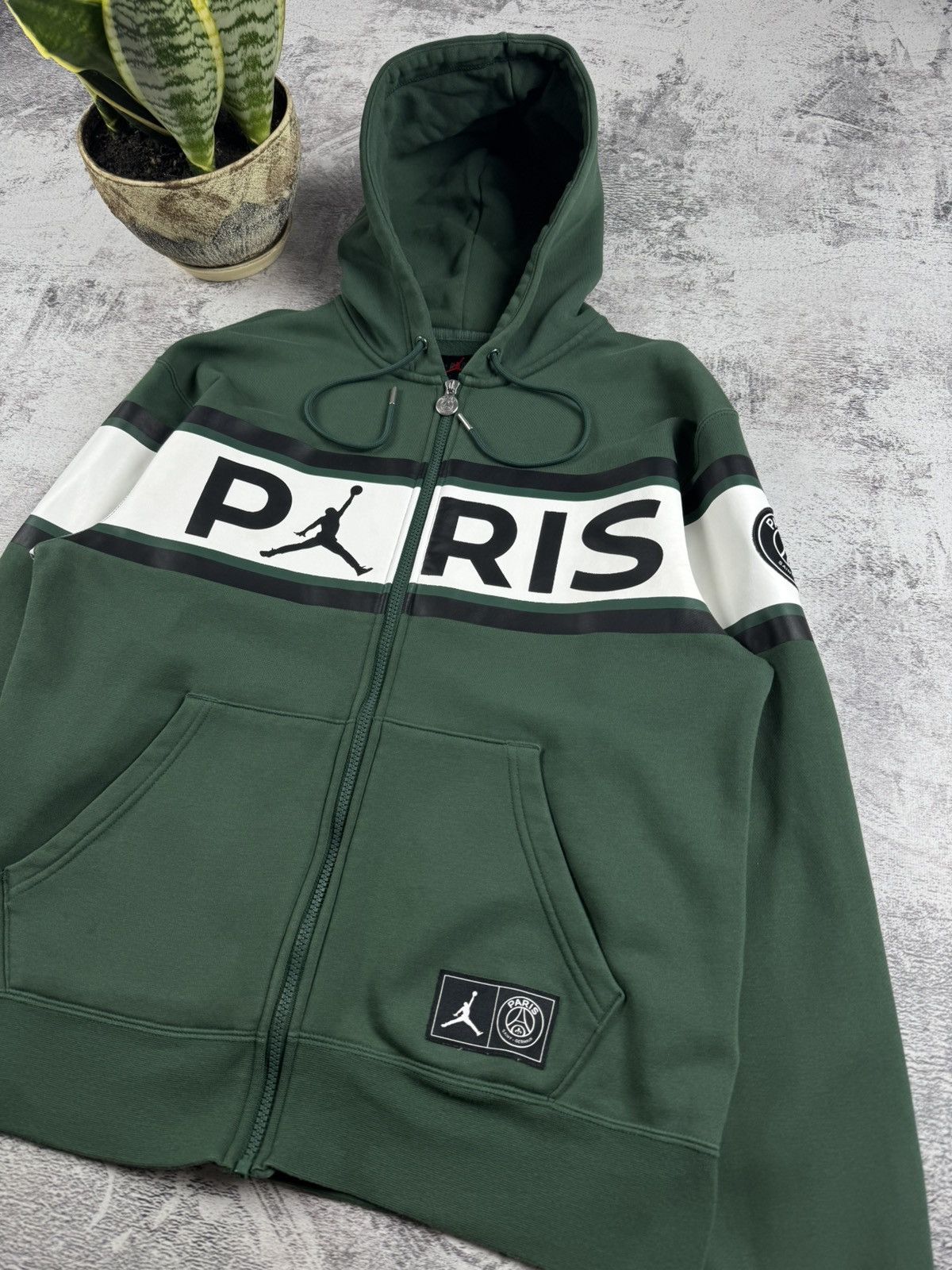 Nike Nike PSG Paris Saint Germain Soccer Zip Hoodie Pullovover Size US M / EU 48-50 / 2 - 7 Thumbnail