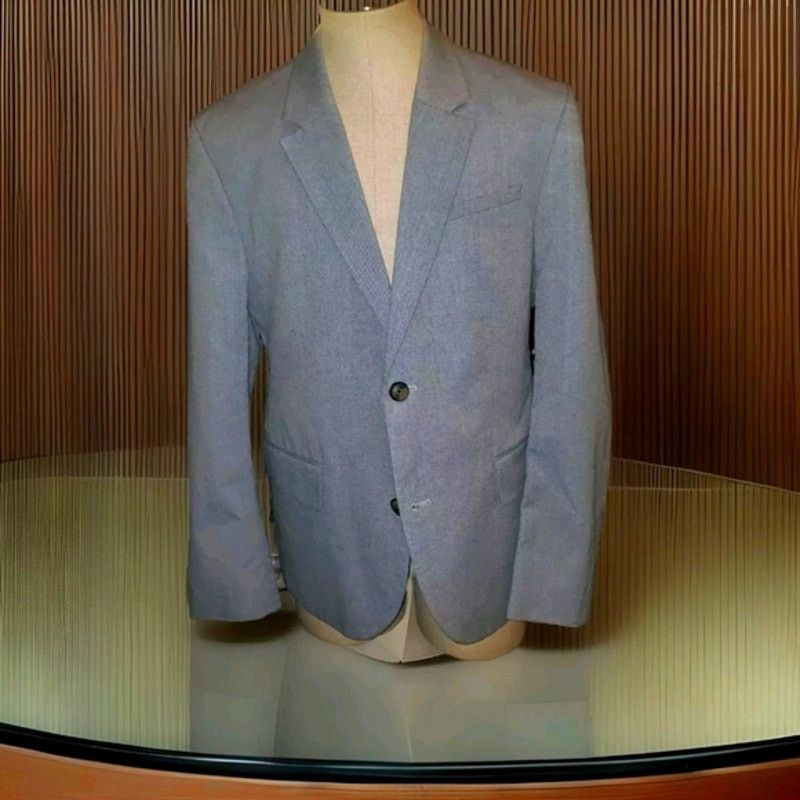 Jack Wills JACK WILLS Blazer Jacket Mens Blue Wool Size XL Size US XL / EU 56 / 4 - 1 Thumbnail