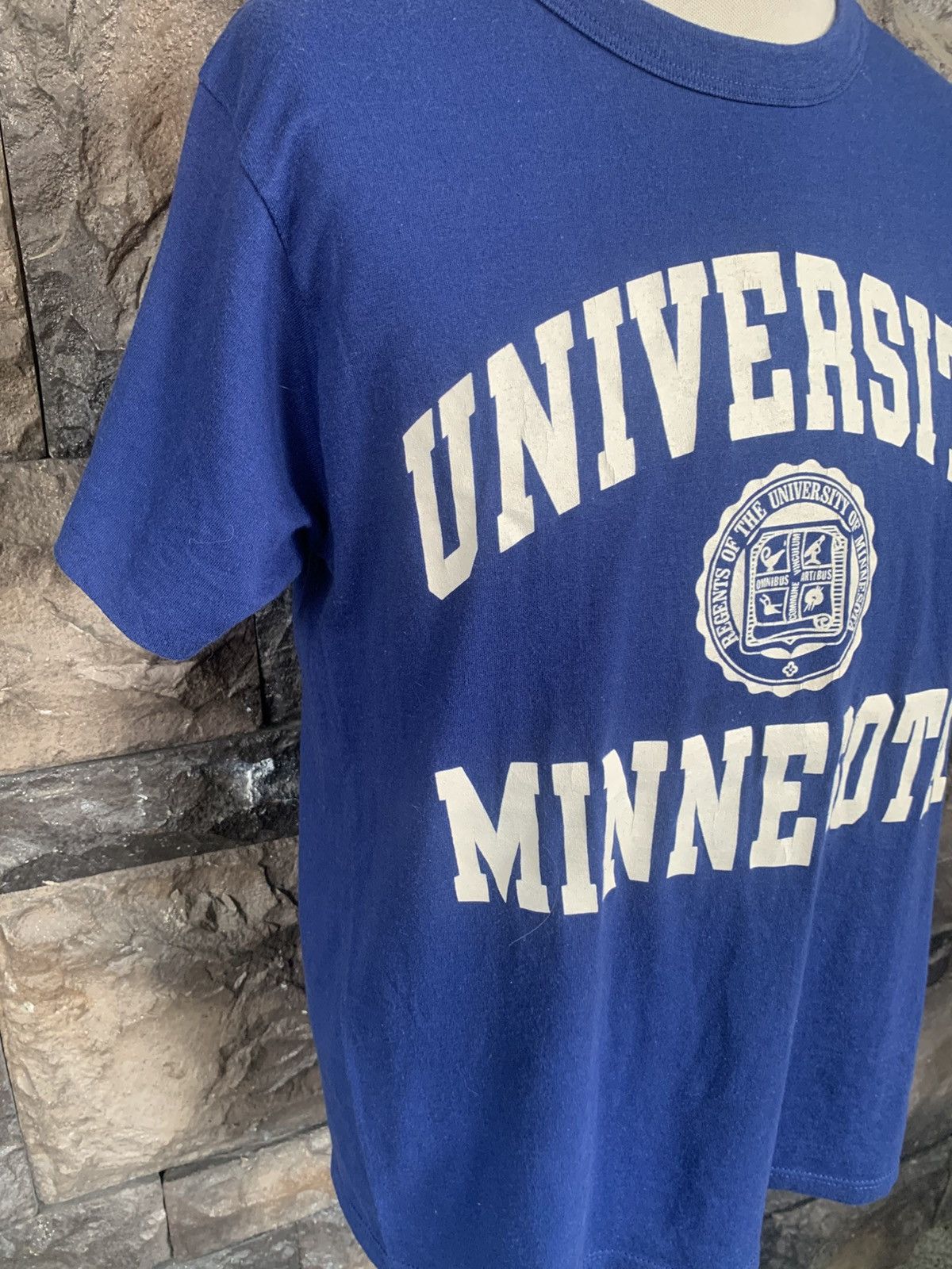 Champion Vintage 80s Champion University Minnesota Tri Blend T shirt Size US L / EU 52-54 / 3 - 4 Thumbnail