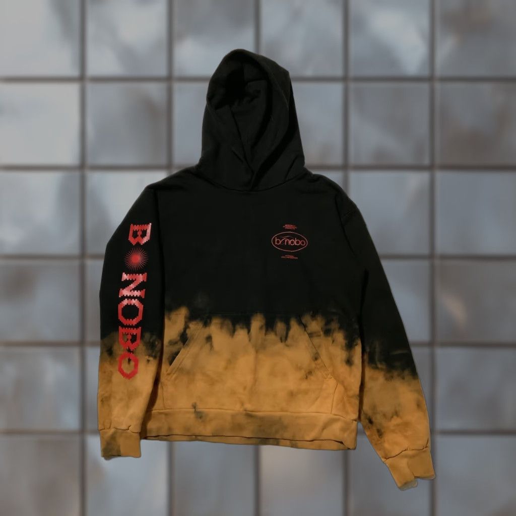 Bonobos Afterschool Projects X Bonobo DJ Electronic Trip Hop Heavyweight Pullover Hoodie Mens S Multicolor Size US S / EU 44-46 / 1 - 1 Thumbnail