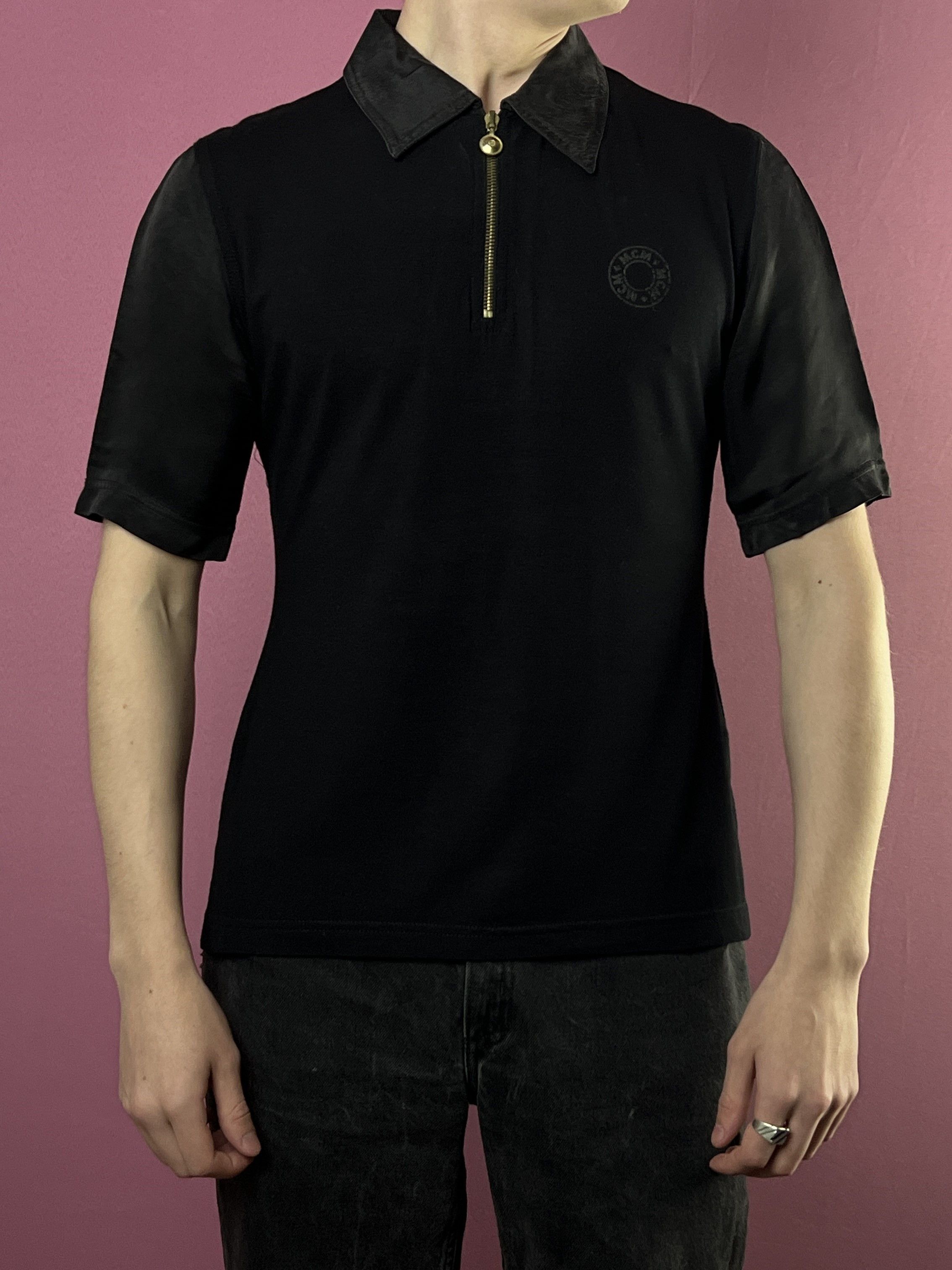 MCM MCM Sport Vintage Men's Quarter Zip Polo Shirt - S Size US S / EU 44-46 / 1 - 1 Thumbnail