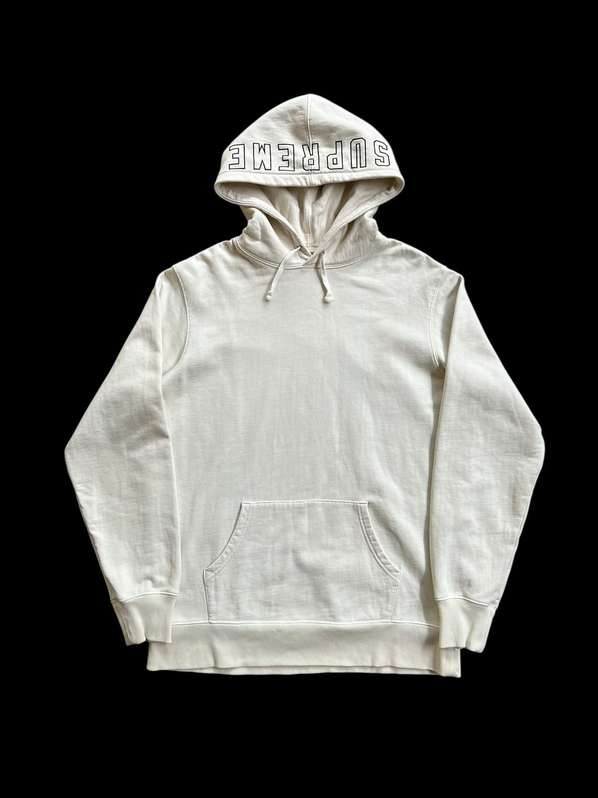 Supreme Supreme Hooded Logo Pullover Hoodie Size US L / EU 52-54 / 3 - 1 Thumbnail