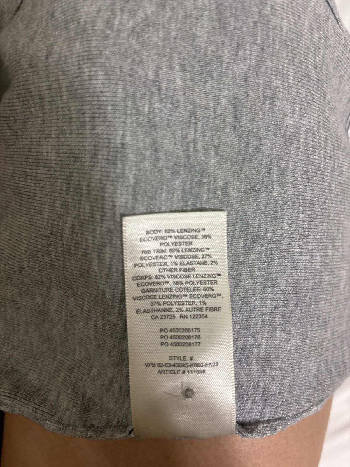 Aritzia Sundays Best Button-Up Crop Top Size XXS / US 00 / IT 34 - 6 Thumbnail