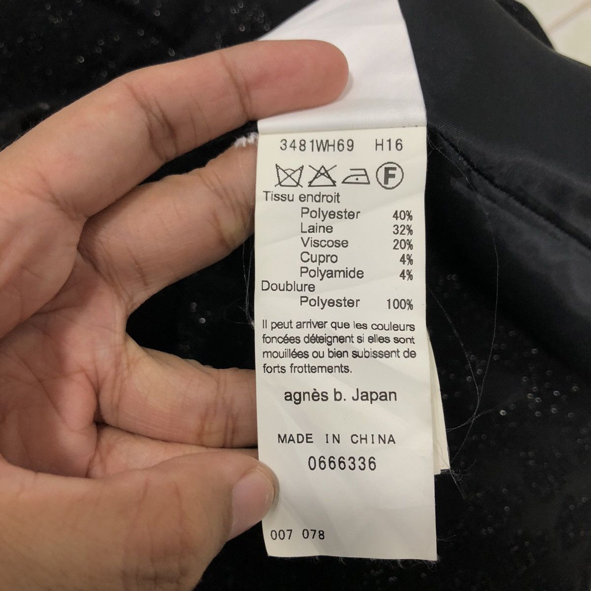 agnes b. 📌Rich Black Vintage Short Pants Casual Agnes B. Size US 26 / EU 42 - 14 Thumbnail