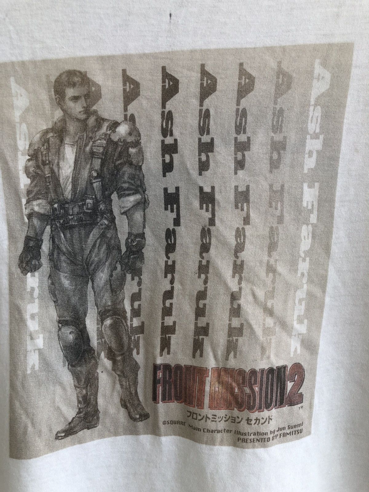 Vintage Vintage FRONT MISSION 2 Ash Faruk Game Tee Size US L / EU 52-54 / 3 - 3 Thumbnail