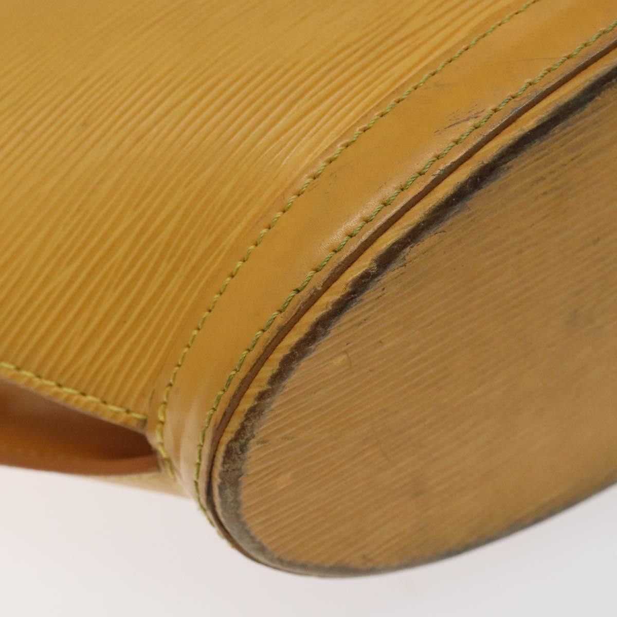 Louis Vuitton LOUIS VUITTON Epi Saint Jacques Hand Bag Yellow M52279 Size ONE SIZE - 15 Thumbnail