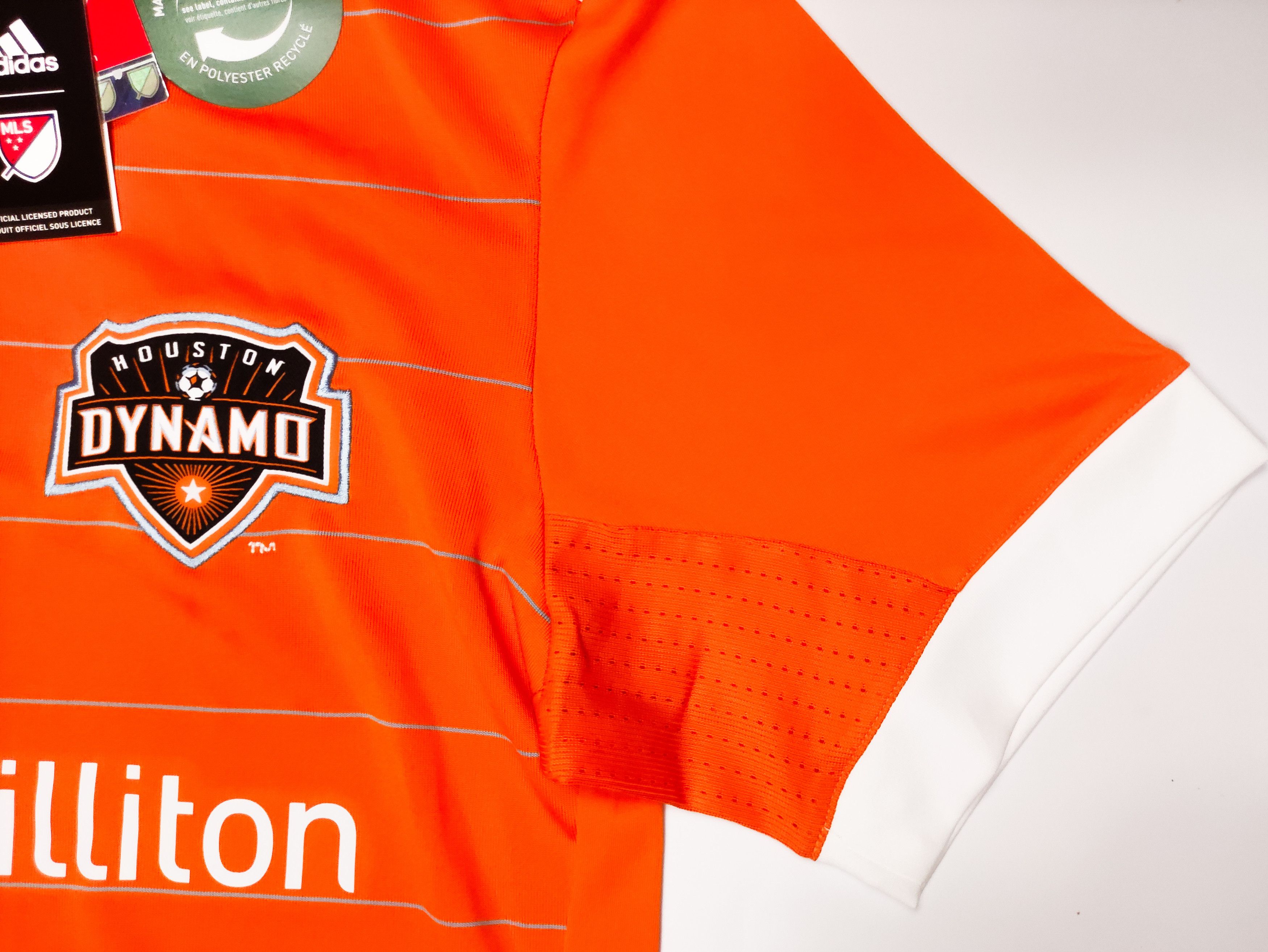 Adidas BNWT Houston Dynamo 2017 2018 Adidas Home Shirt Size US S / EU 44-46 / 1 - 7 Thumbnail