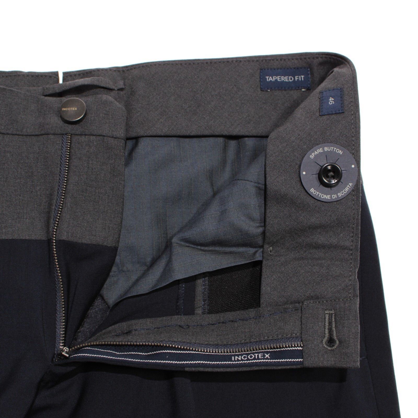 Incotex INCOTEX New with tags Dress Pants Size 30 US In Blue Size US 30 / EU 46 - 4 Thumbnail