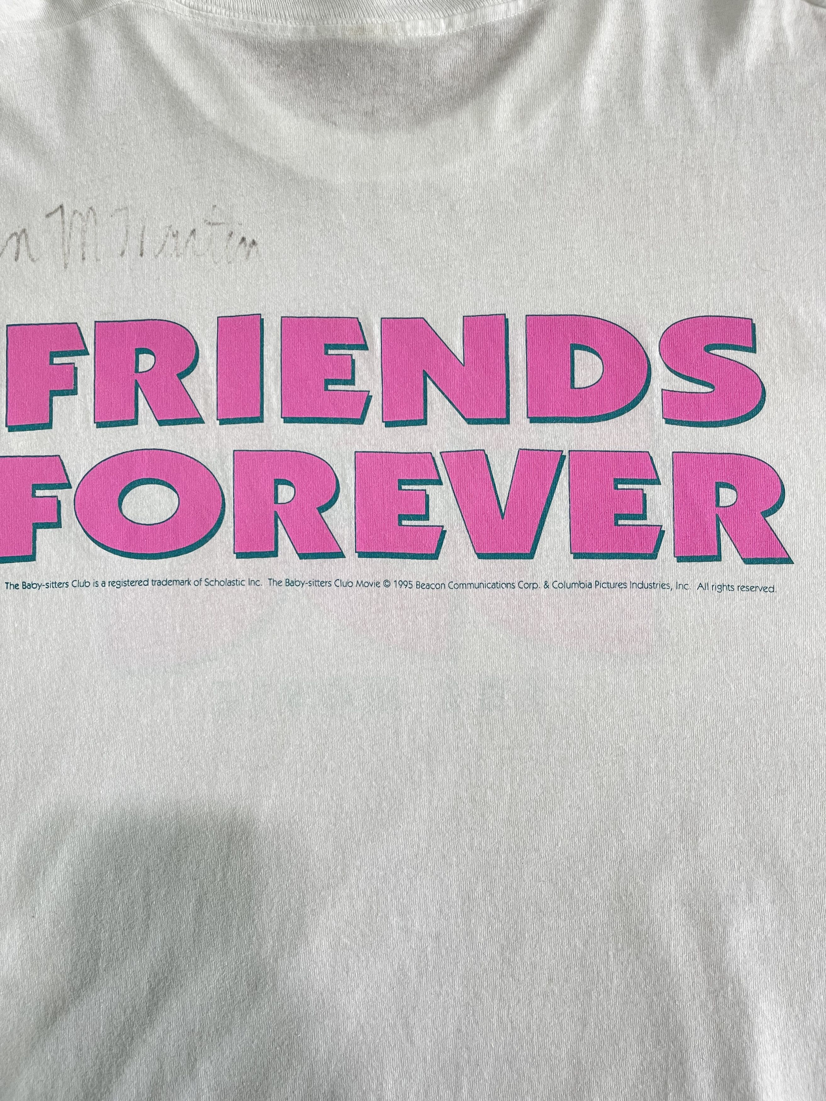 Vintage Vintage 1995 The Baby Sitters Club movie promo t shirt XL Size US XL / EU 56 / 4 - 11 Thumbnail