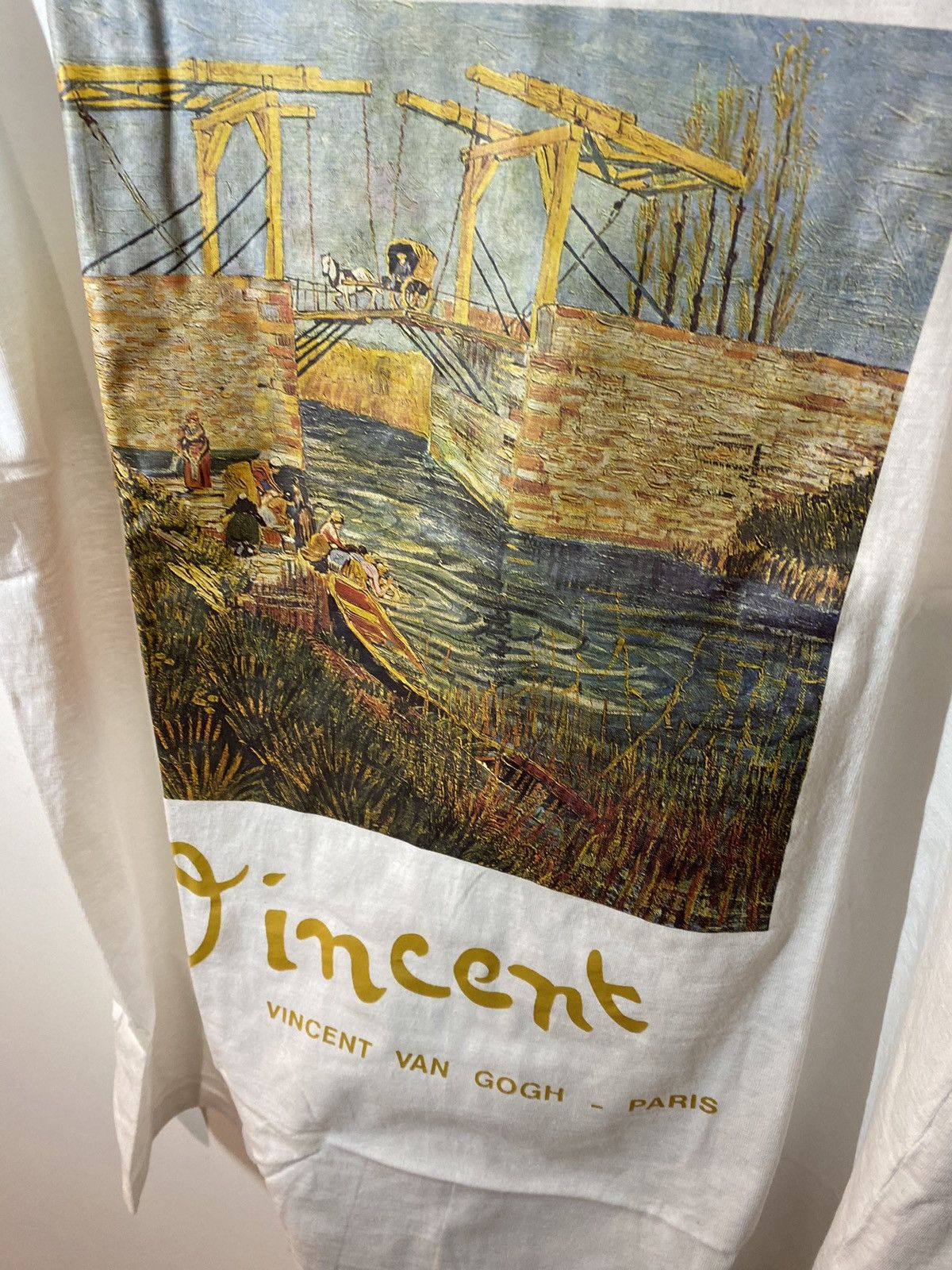 Vintage Vincent Van Gogh art painter vintage 90s shirt Size US XL / EU 56 / 4 - 2 Thumbnail