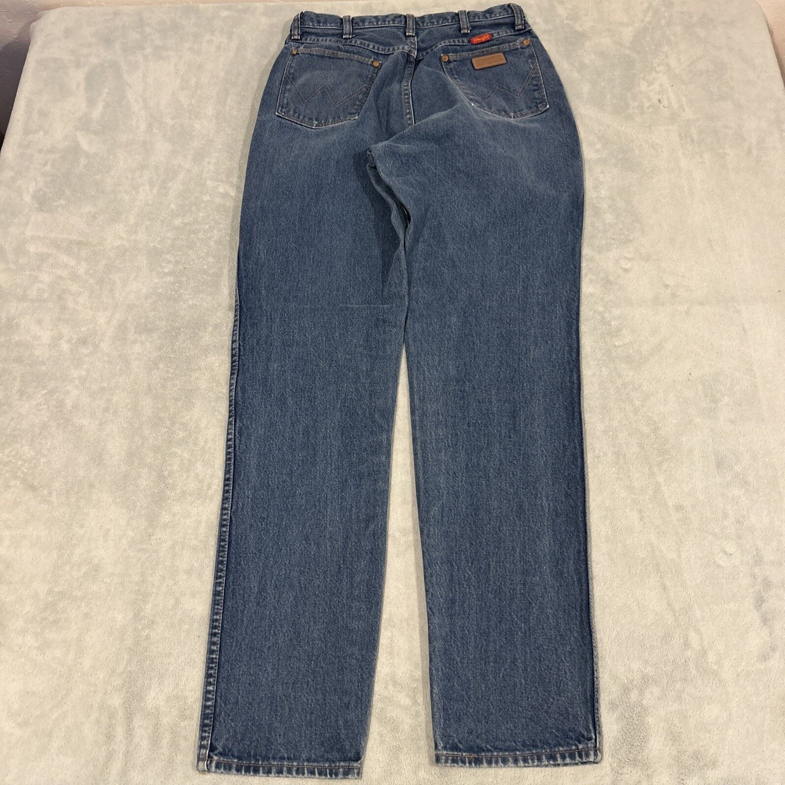 Wrangler Wrangler USA Made Straight Jeans Womens 13 31x34 12MWZG Size 31" - 1 Thumbnail