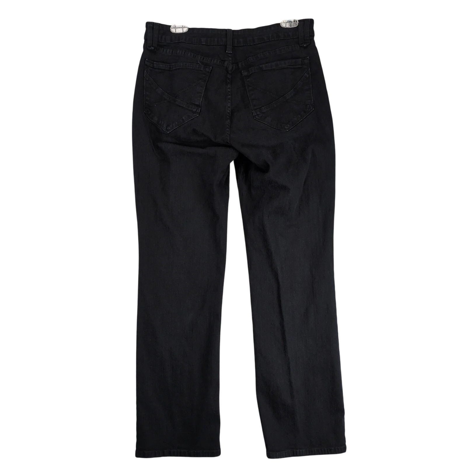 NYDJ NYDJ Straight Leg Jeans Women's 12 Stretch 30x29" Lift Tuck Size 34" / US 12 / IT 48 - 2 Thumbnail