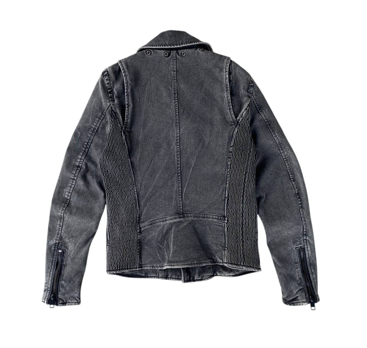 Diesel DIESEL BIKER JACKET FADED BLACK MEDIUM Size US M / EU 48-50 / 2 - 7 Thumbnail