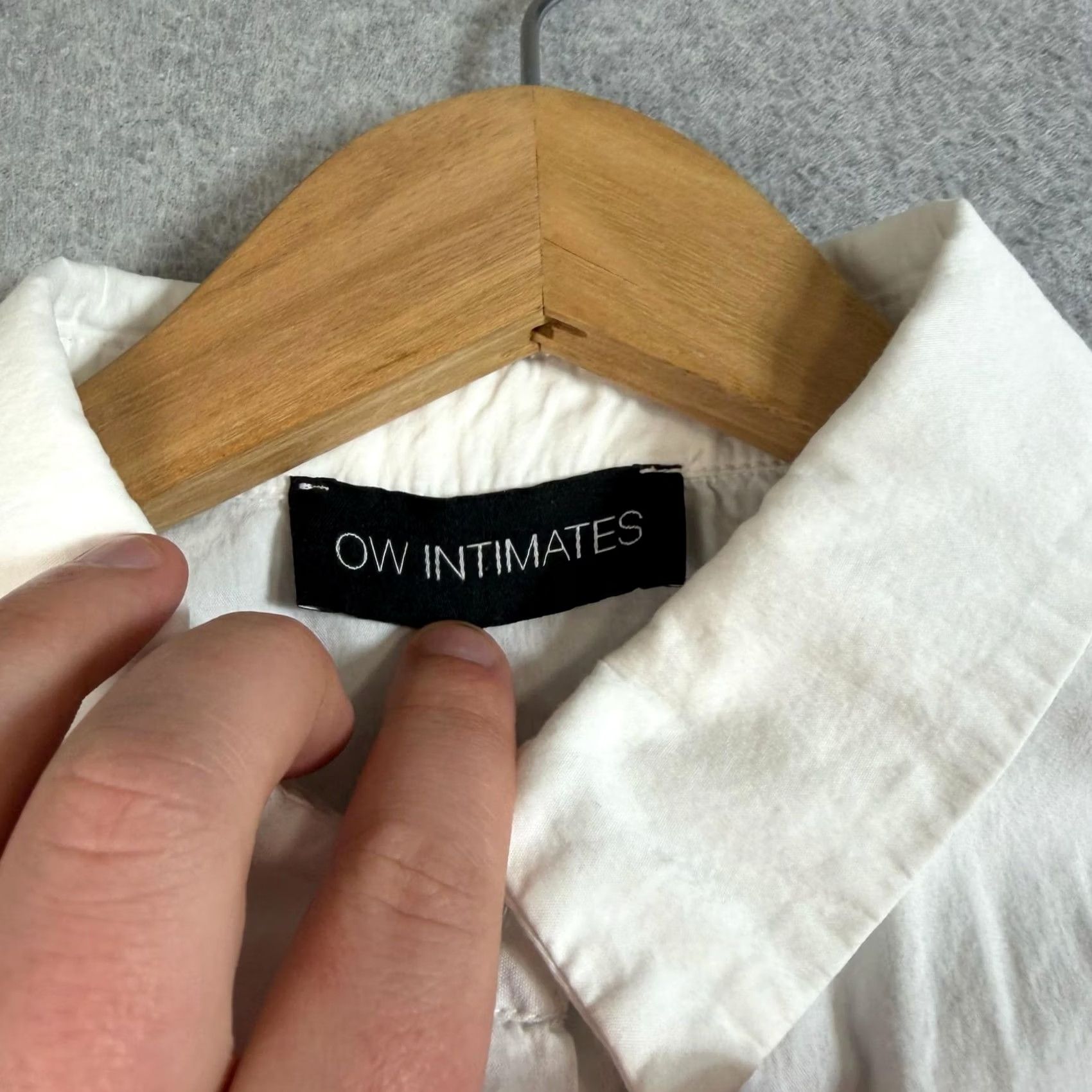 Vintage OW Intimates Ella Shirt Dress Women Small White Pleated Schoolgirl Quiet Luxury Shirt Dress Women Small White Pleated Size S / US 4 / IT 40 - 3 Thumbnail