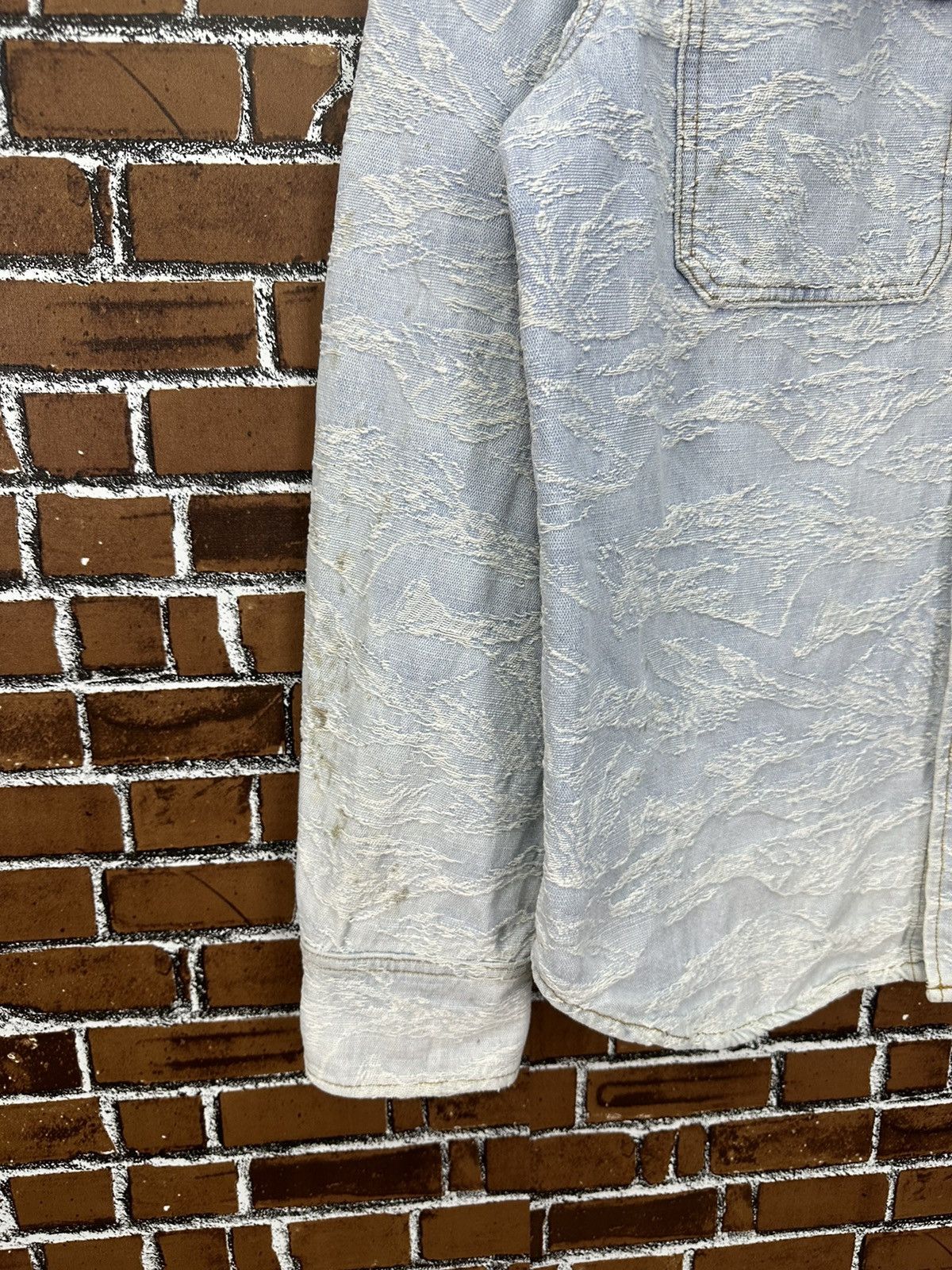 Diesel Diesel Denim Wave Dirty Design Denim Jacket Z08 Size US M / EU 48-50 / 2 - 4 Thumbnail