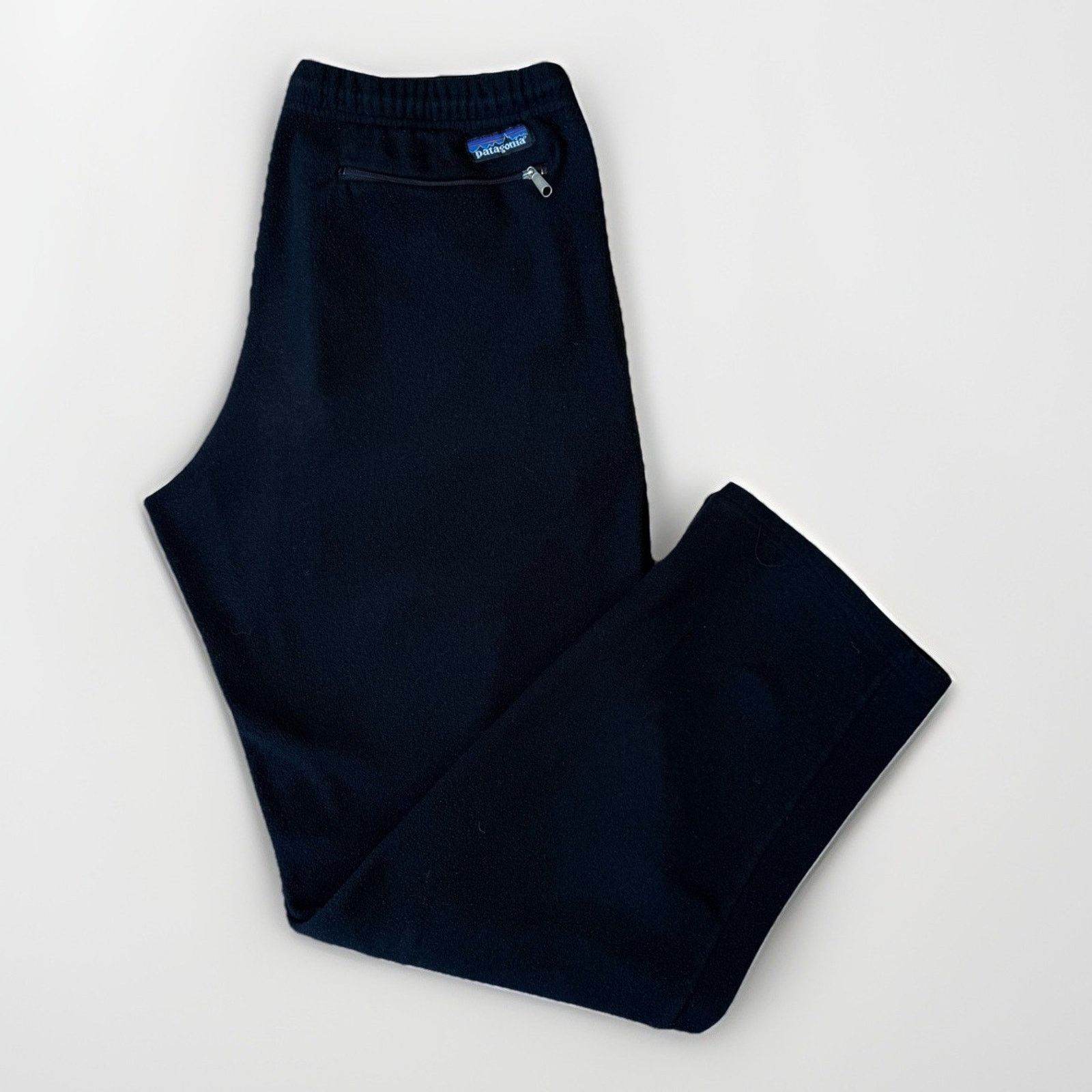 Patagonia Vintage Patagonia Snap T Fleece Pants Large Black 90s Size US 29 - 1 Thumbnail