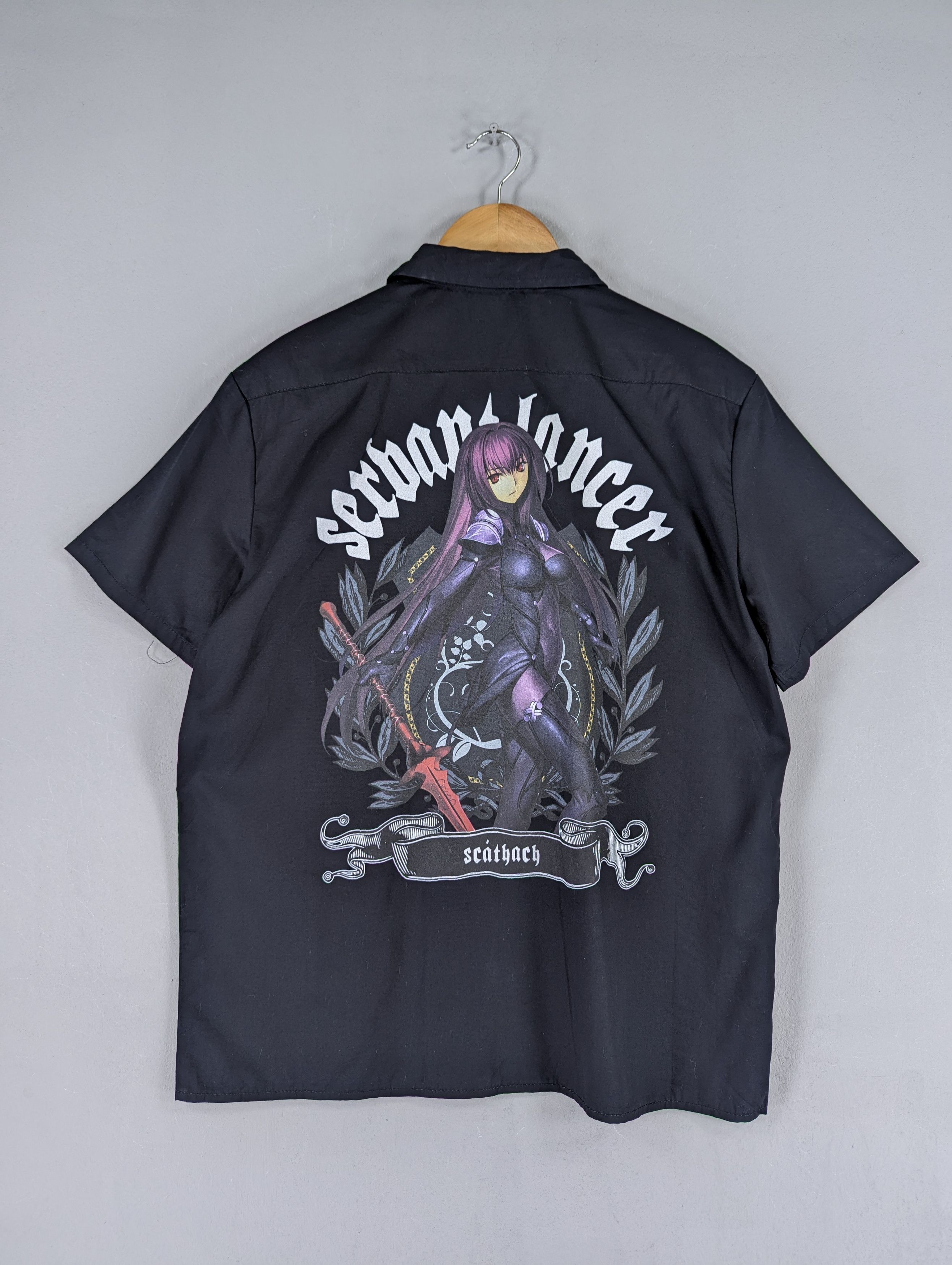 Anime Vintage Anime Cospa Scathach Lancer Button Ups Shirt Size US L / EU 52-54 / 3 - 1 Thumbnail