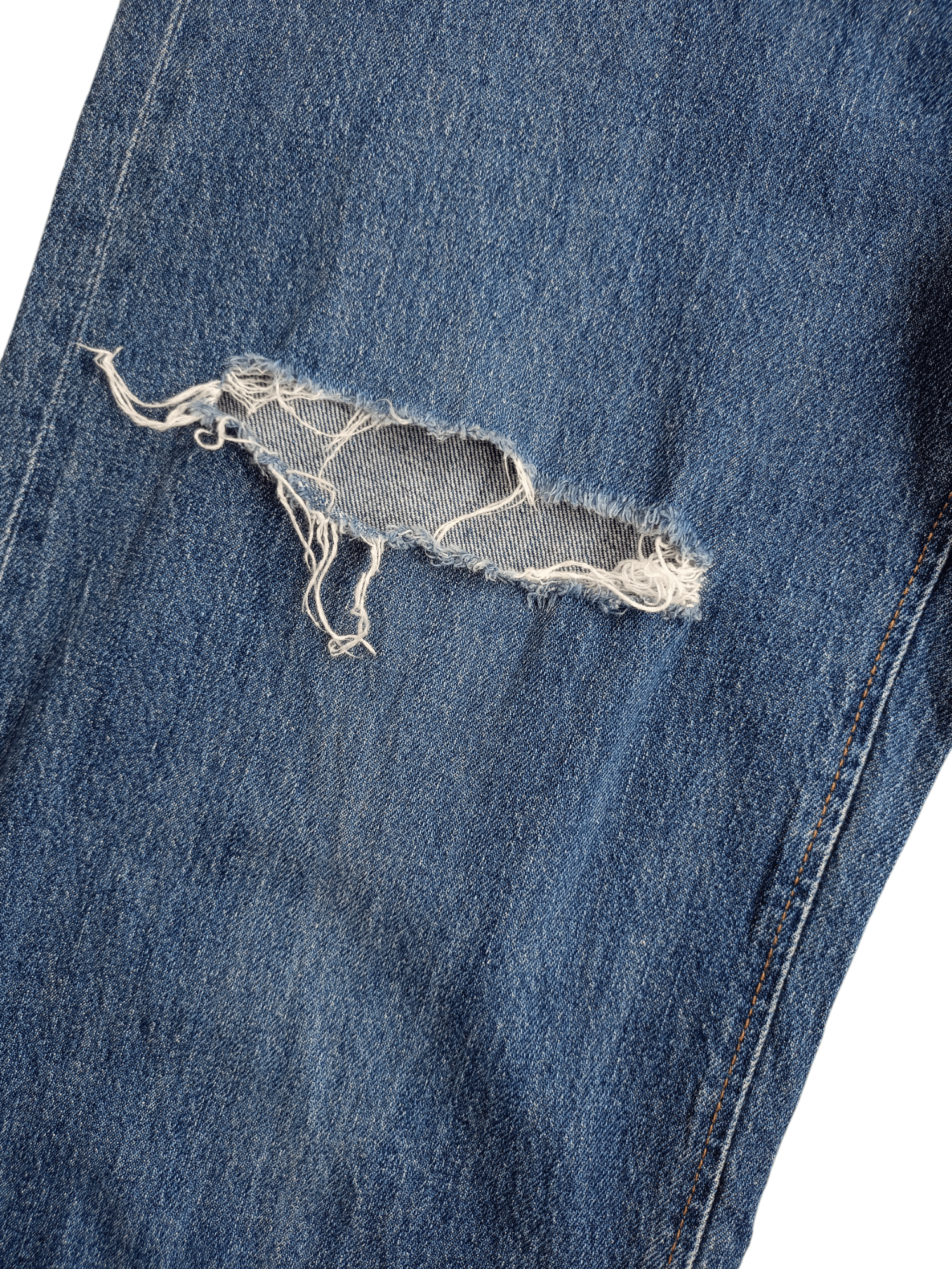 GU × Vintage GU Distressed Vintage Streetwear Denim Size US 27 - 7 Thumbnail