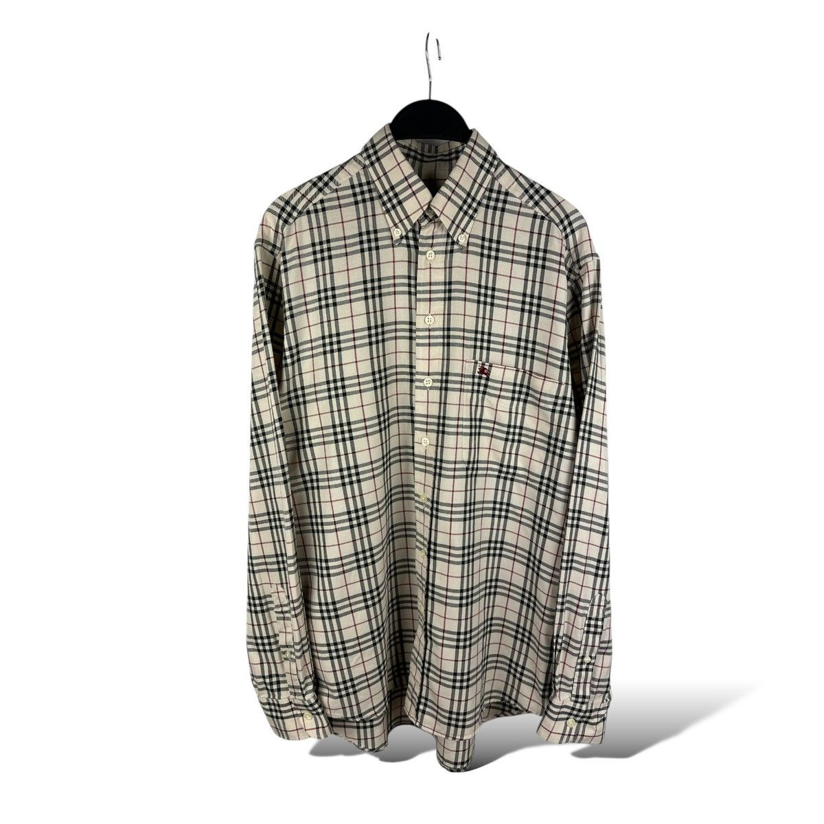 Burberry Vintage Burberry London Shirt Nova Check Long Sleeve Size US M / EU 48-50 / 2 - 1 Thumbnail