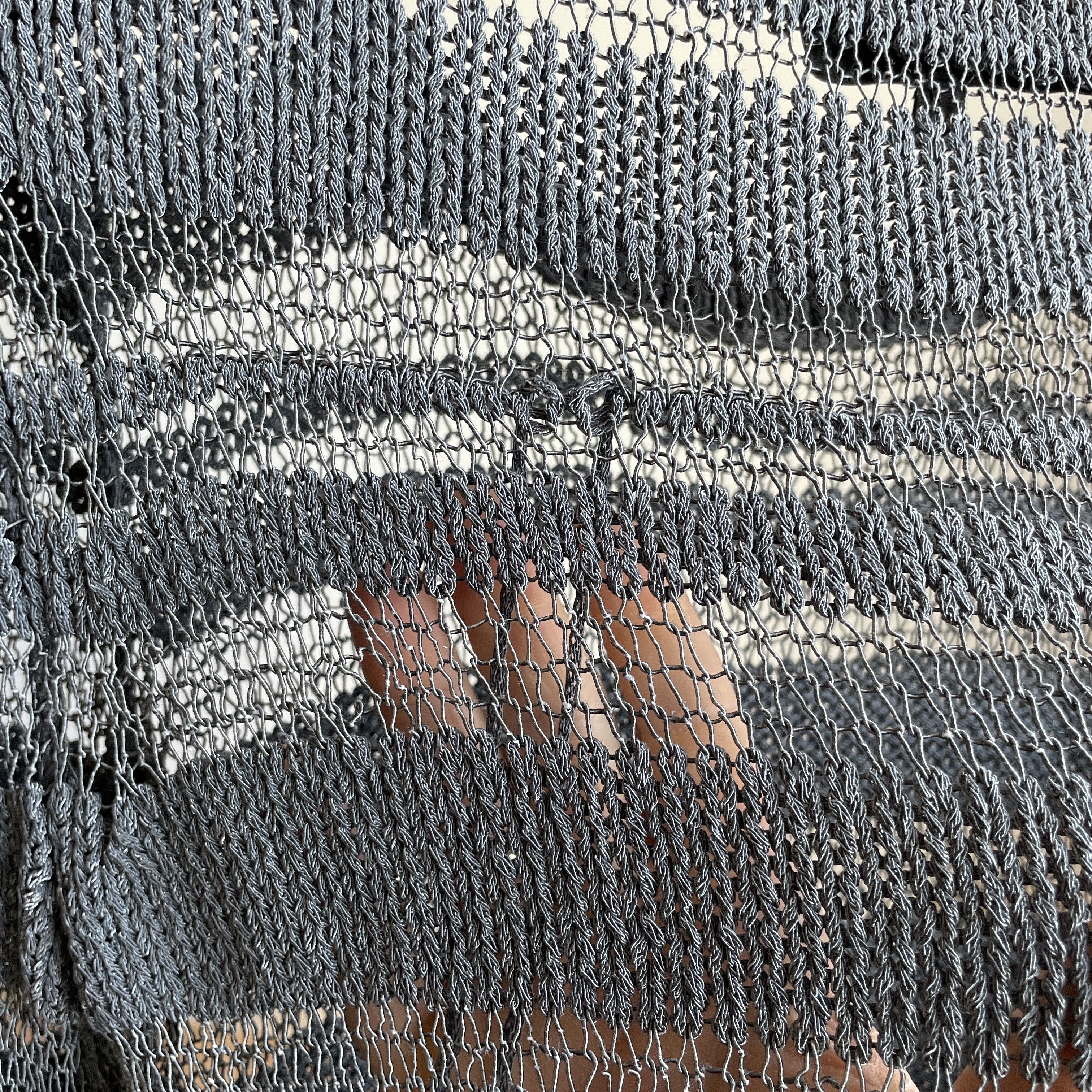 Rag & Bone Rag & Bone Womens Mesh Crochet Chain-Link Sweater Size M / US 6-8 / IT 42-44 - 9 Thumbnail