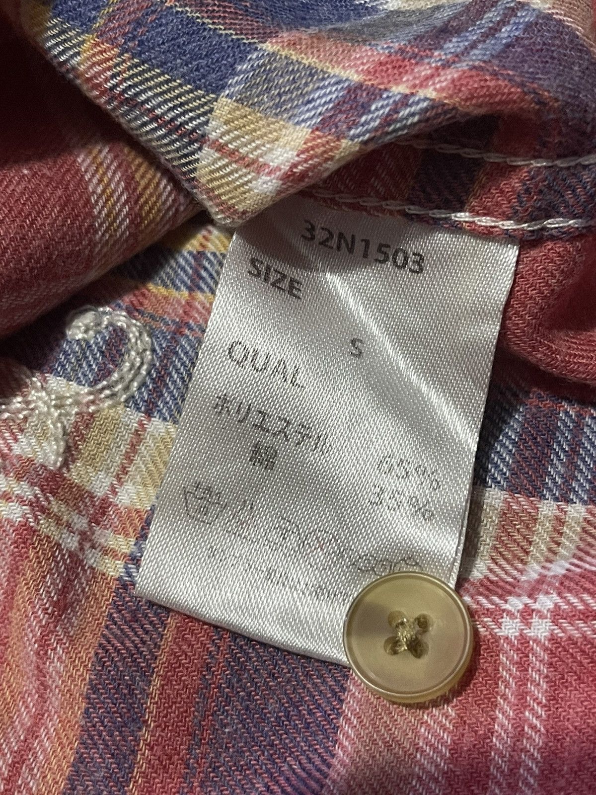 If Six Was Nine VINTAGE Y2K NORTON long sleeve shirt full embroidery writing Size US M / EU 48-50 / 2 - 12 Thumbnail