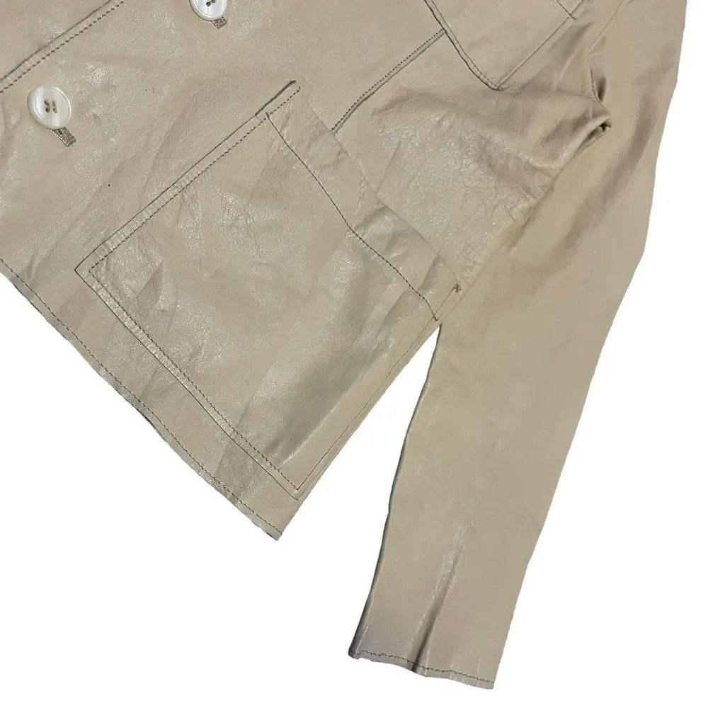 Comme des Garcons Vintage Tricot Comme Des Garcons Full Leather Jacket Size US M / EU 48-50 / 2 - 5 Thumbnail