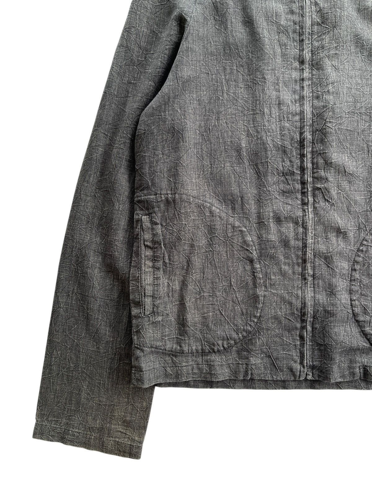 Japanese Brand Peace Now If Six Was Nine Linen Hooded Jacket Size US S / EU 44-46 / 1 - 6 Thumbnail