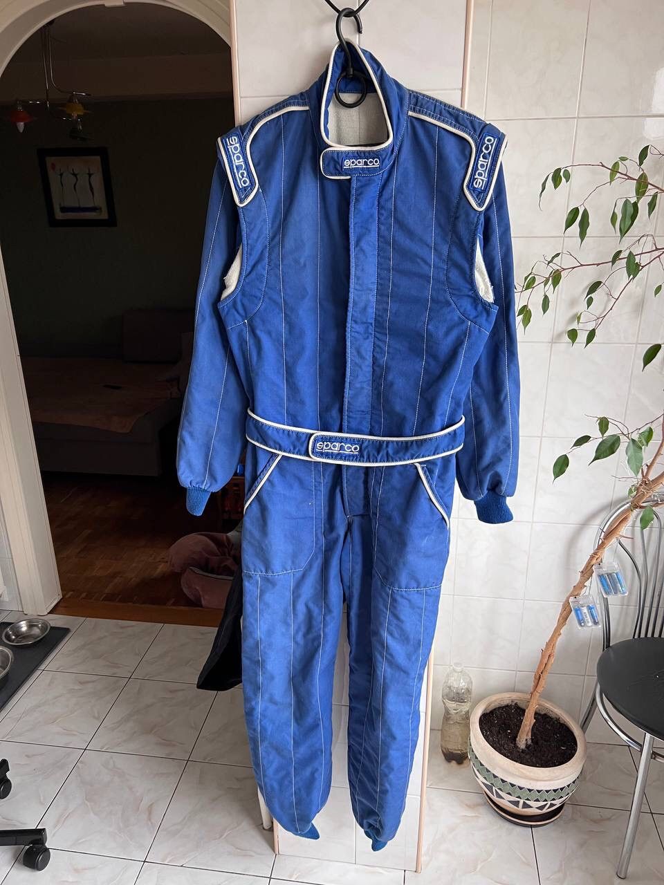 Vintage Sparco Racing FIA 2007 Jumpsuit Overall Suit Size US 42 / EU 58 - 2 Thumbnail