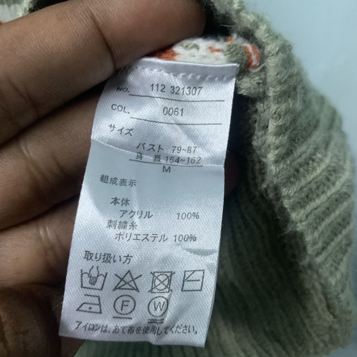 Designer × Japanese Brand Knitware NOTICE Size M / US 6-8 / IT 42-44 - 4 Thumbnail