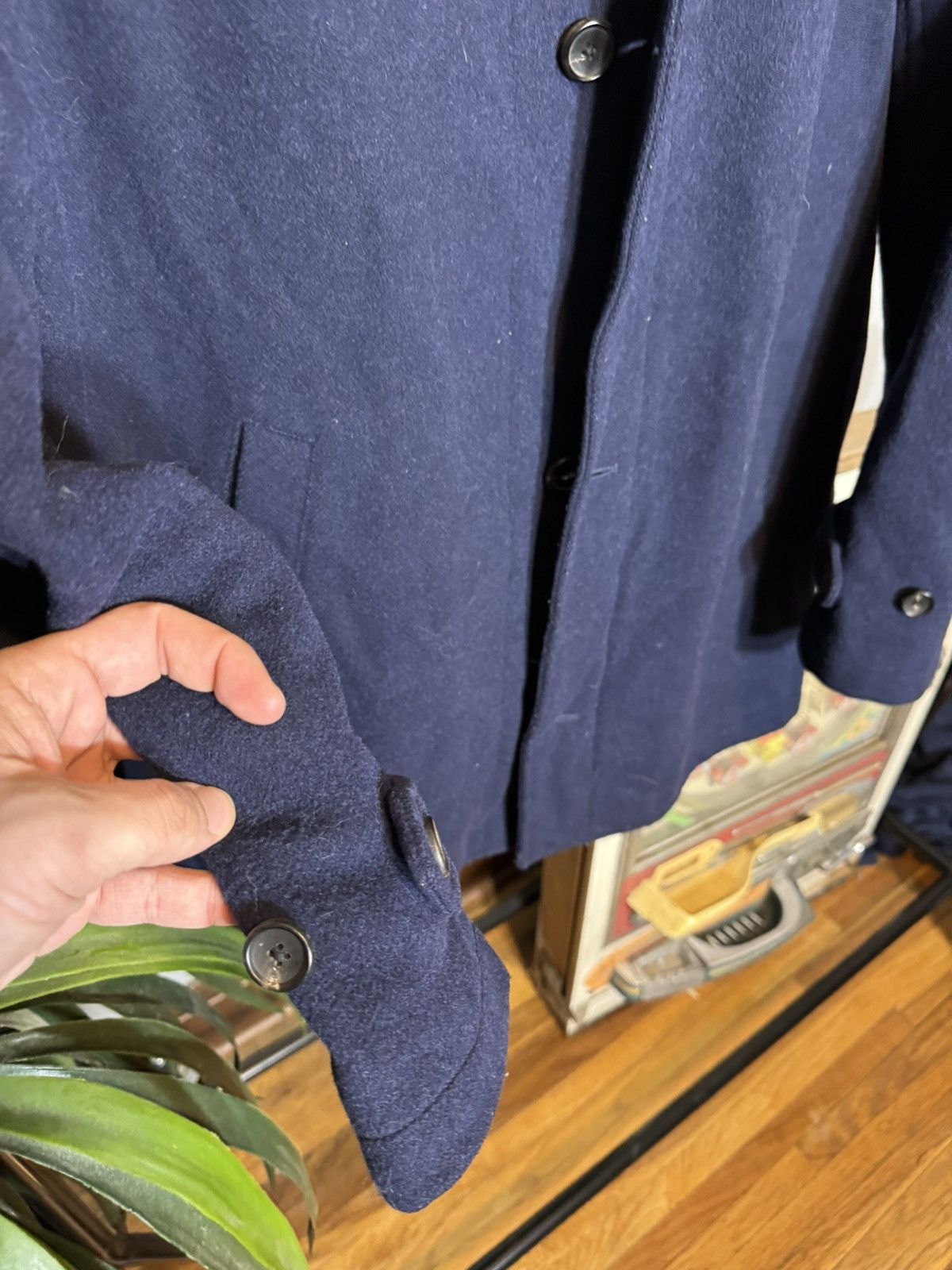 Polo Ralph Lauren × Vintage Vintage Ralph Lauren Wool Peacoat Size US XL / EU 56 / 4 - 2 Thumbnail