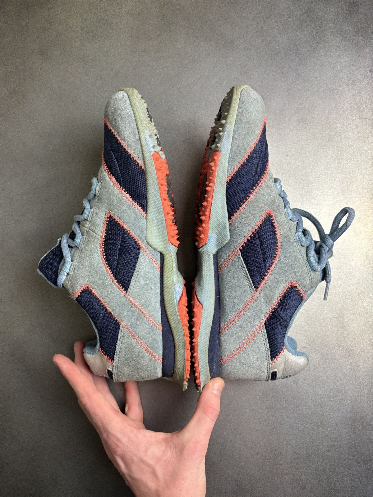 Diesel × Vintage Vintage Diesel Jeans Sneakers 2000s Diesel KINSA Shoes Suede Size US 8.5 / EU 41-42 - 8 Thumbnail