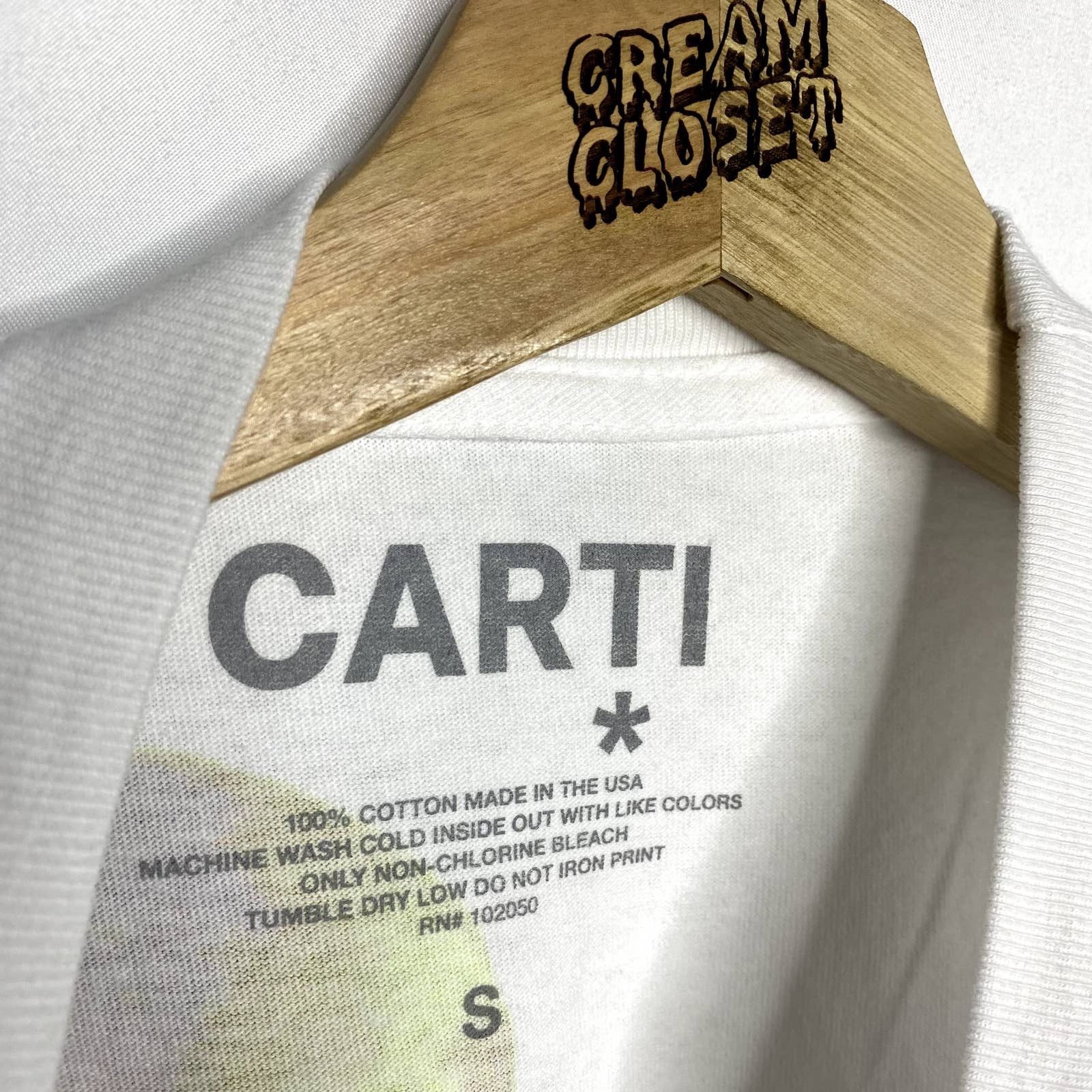 AWGE × Playboi Carti Die Lit WLR Cancelled Summer Tour Merch Tee in White Size US S / EU 44-46 / 1 - 3 Thumbnail