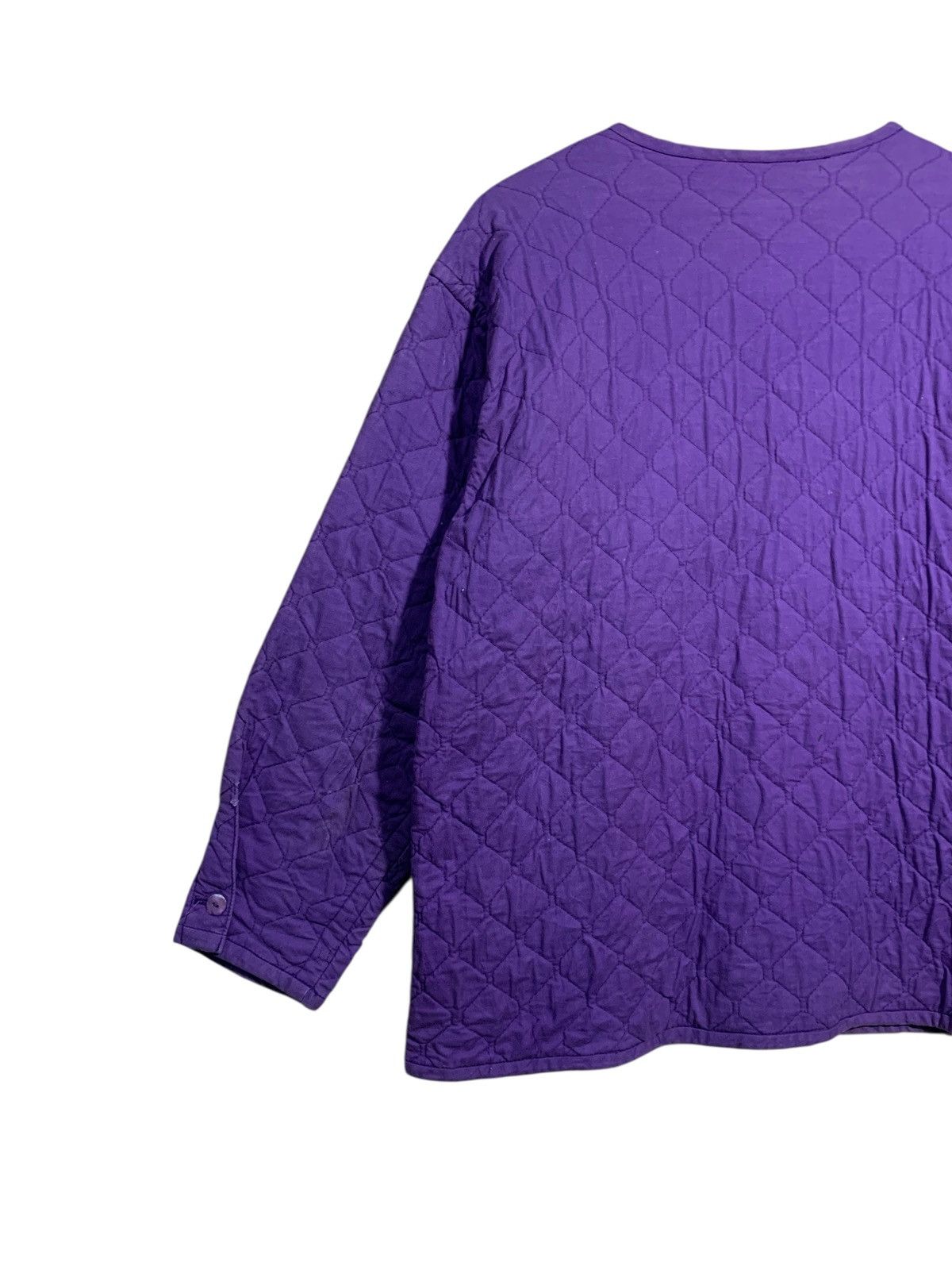 Issey Miyake 🔥VTG 80S ISSEY SPORTS COTTON QUILTED JACKET Size M / US 6-8 / IT 42-44 - 5 Thumbnail