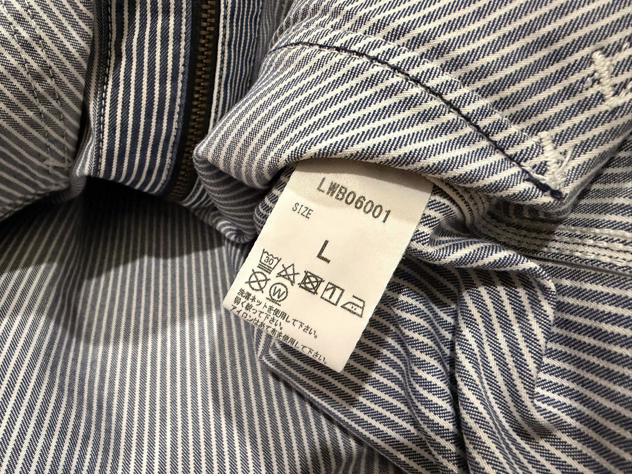 Lee Lee sanfortized union made hickory M 3331 Size US M / EU 48-50 / 2 - 8 Thumbnail