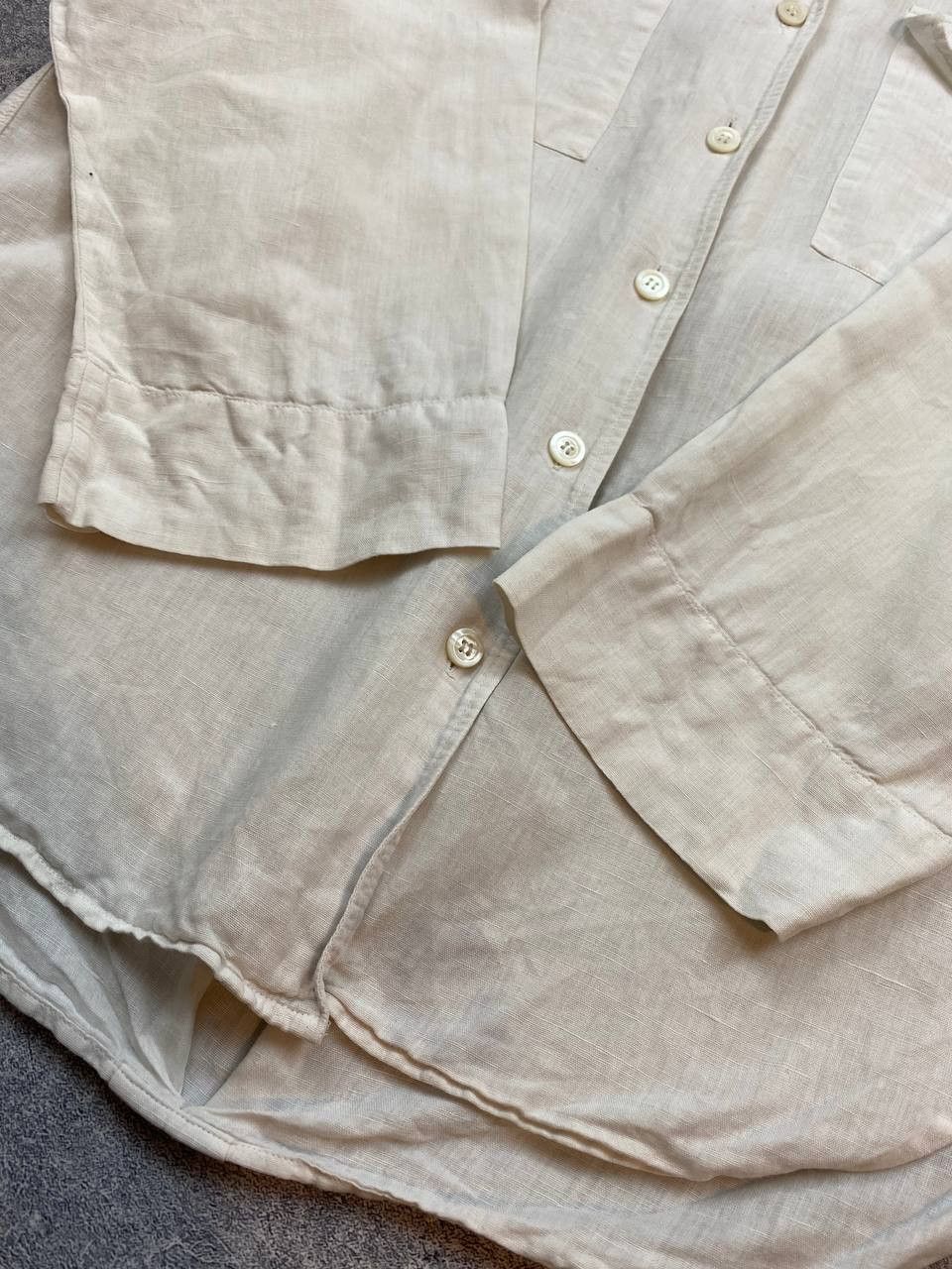 Vintage × Yves Saint Laurent 90s YSL Yves Saint Laurent variation Shirt 38 Size M / US 6-8 / IT 42-44 - 7 Thumbnail