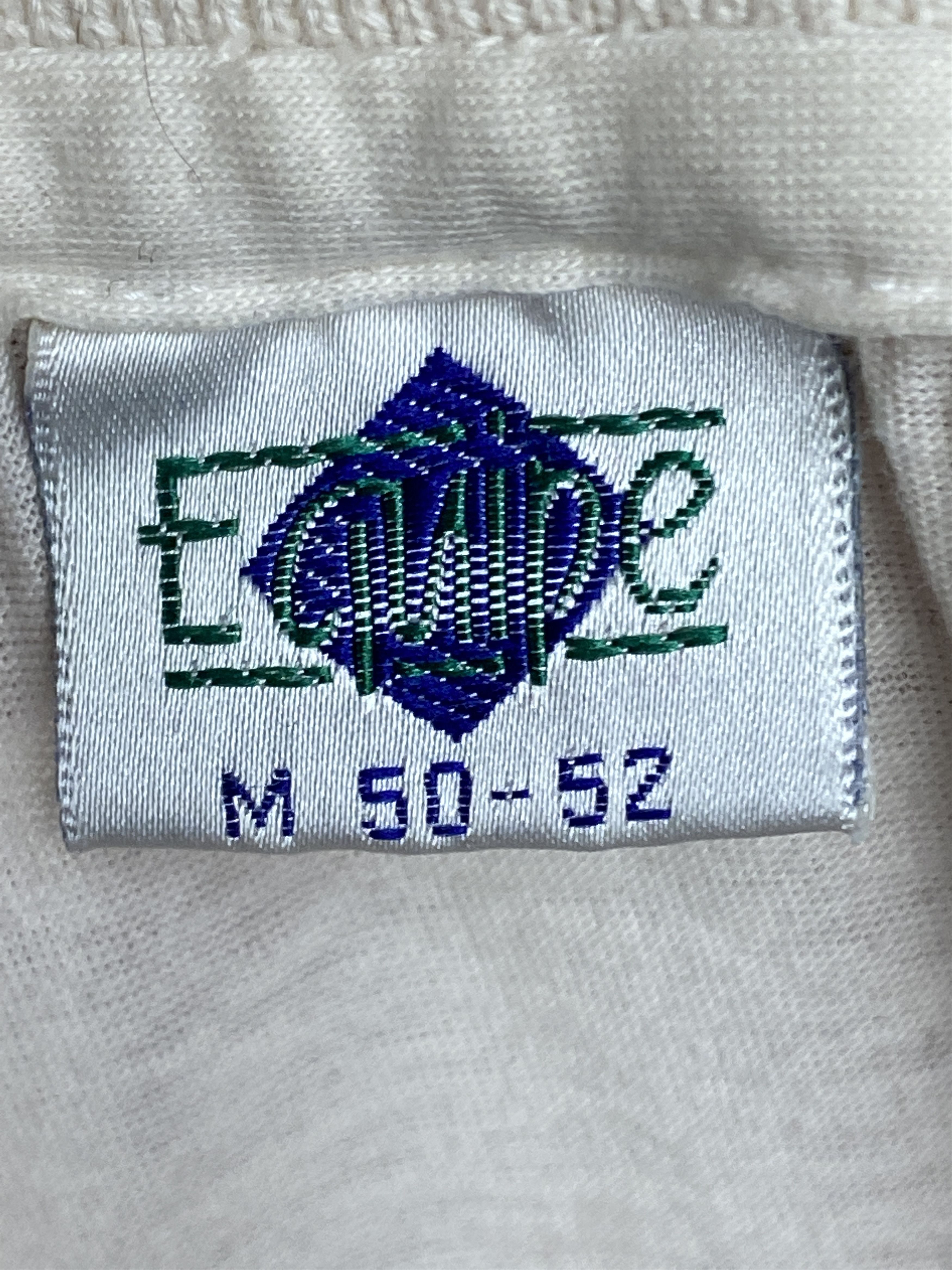 Vintage 90s Equipe Vintage Men's Abstract Print Polo Shirt - M Size US M / EU 48-50 / 2 - 6 Thumbnail