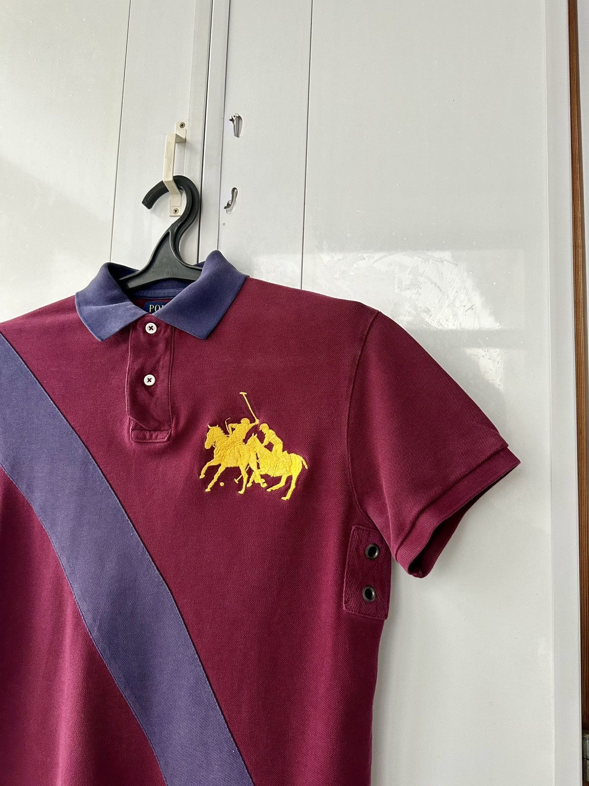 Polo Ralph Lauren Polo Ralph Lauren Yellow Big Logo Red Polos Size US M / EU 48-50 / 2 - 6 Thumbnail