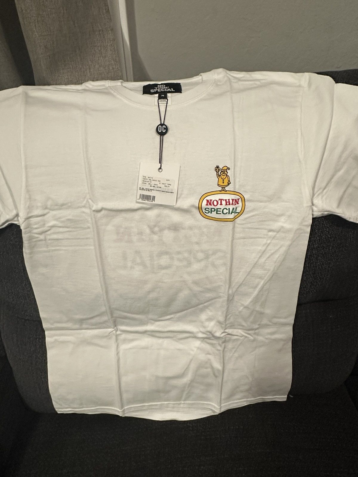 Nothin'Special No’thin Special Built From Nothing Tee F/W19 Size US M / EU 48-50 / 2 - 1 Thumbnail