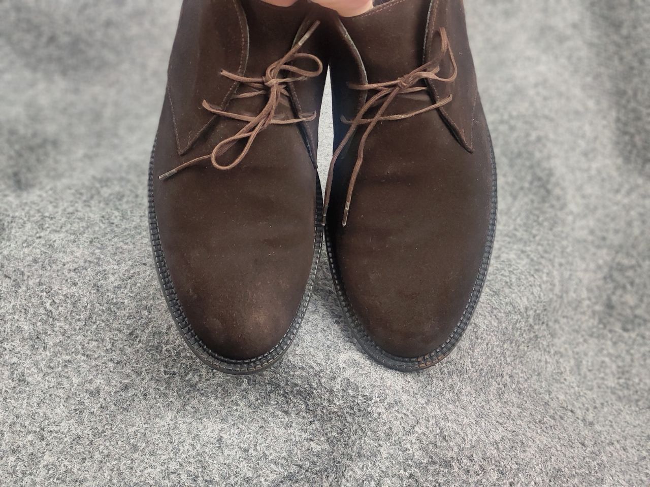 J.M. Weston J. M. Weston France Brown Suede Miles Chukka Desert Boots Size US 10 / EU 43 - 13 Thumbnail