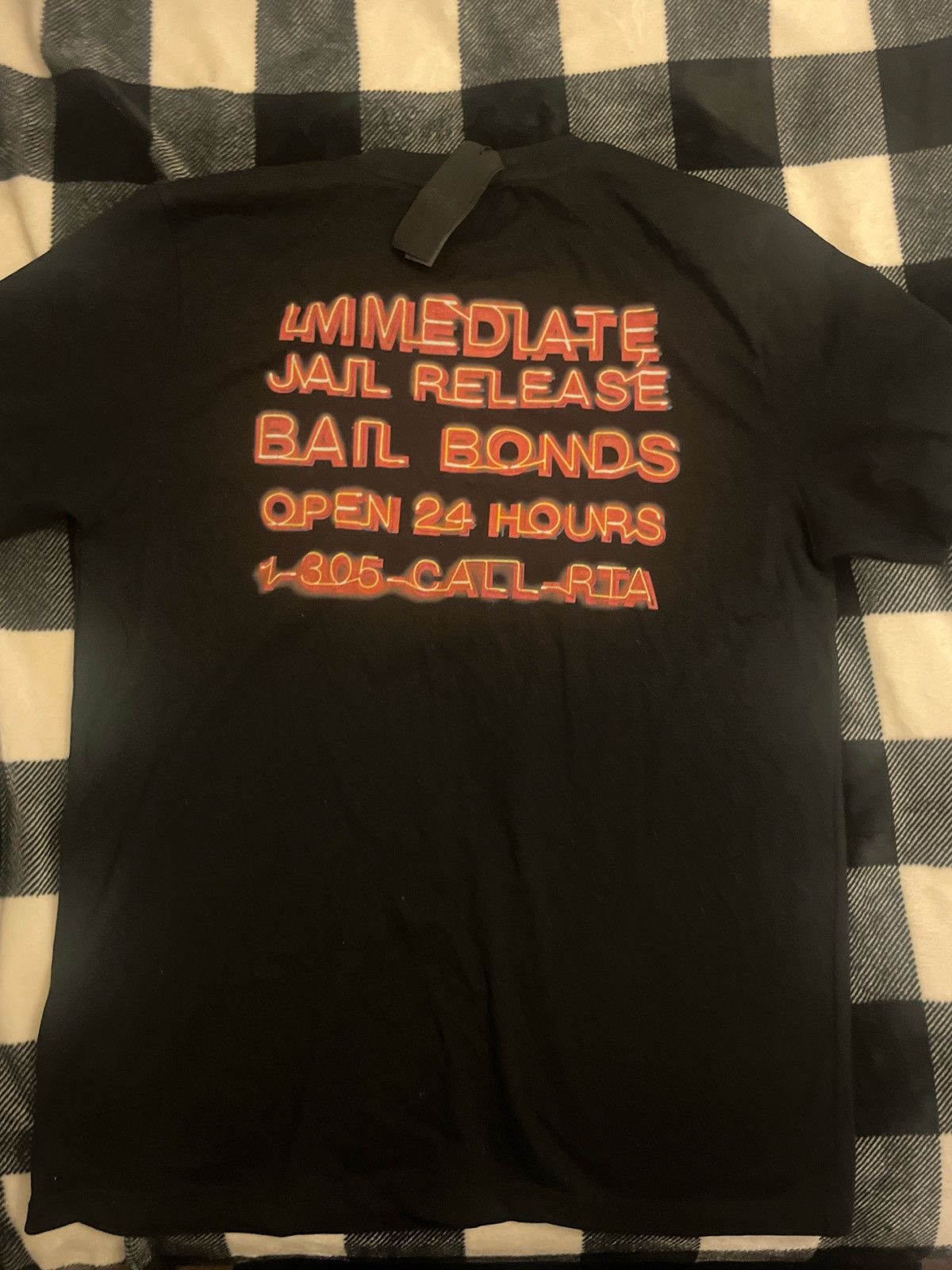 Rta RTA LIAM SHORT SLEEVE TEE | BLACK BAIL BONDS Size US S / EU 44-46 / 1 - 4 Thumbnail