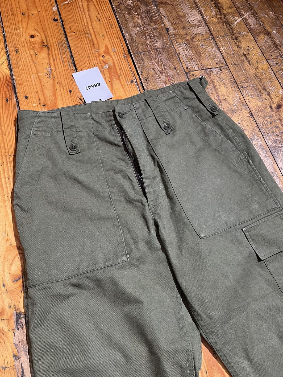Vintage Rare Vintage Military Pants 32x28” Army combat Trousers Size US 32 / EU 48 - 2 Thumbnail