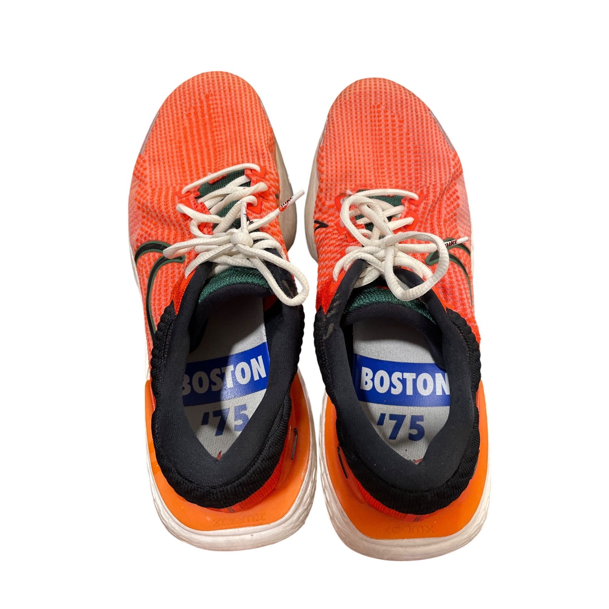 Nike Nike Air Zoom "75" Mens invicible run flyknit orange sneakes Size US 12.5 / EU 45-46 - 13 Thumbnail
