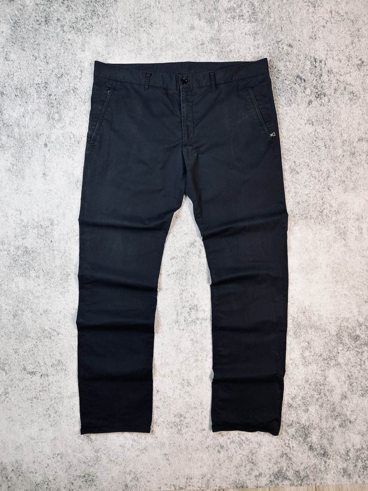 Prada Luxury PRADA MILANO Pants Chino Classic Cotton Grey Size US 36 / EU 52 - 1 Thumbnail