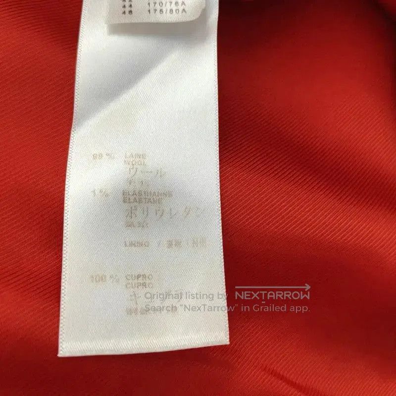 Louis Vuitton Louis Vuitton Red Wool Summer Skirt . Size 28" / US 6 / IT 42 - 3 Thumbnail