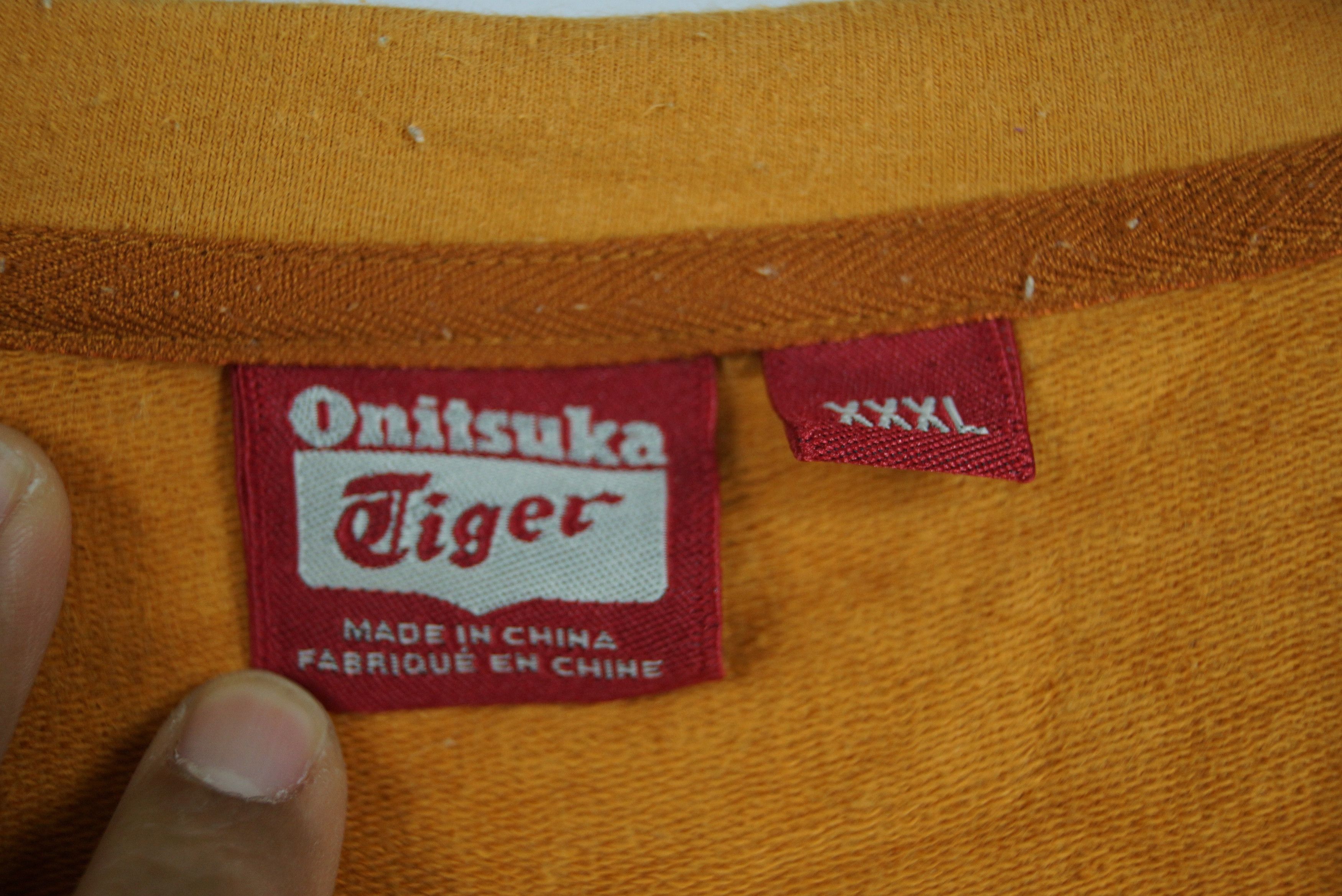 Onitsuka Tiger × Vintage Onitsuka Tiger Knitwear Small Logo Nice Design Size US XXL / EU 58 / 5 - 3 Thumbnail