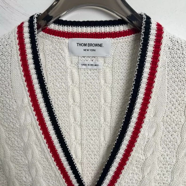 Thom Browne Thom Browne Knitted sweater cardigan Size XS / US 0-2 / IT 36-38 - 2 Thumbnail
