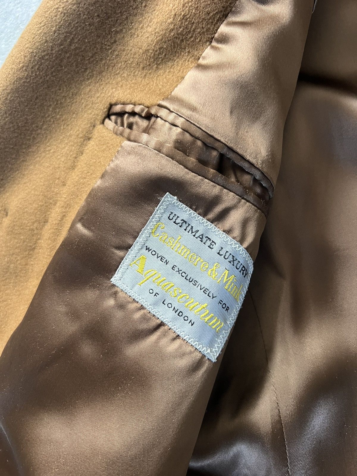 Aquascutum Vintage Aquascutum Rare Luxury Cashmere London Coat Size US L / EU 52-54 / 3 - 5 Thumbnail