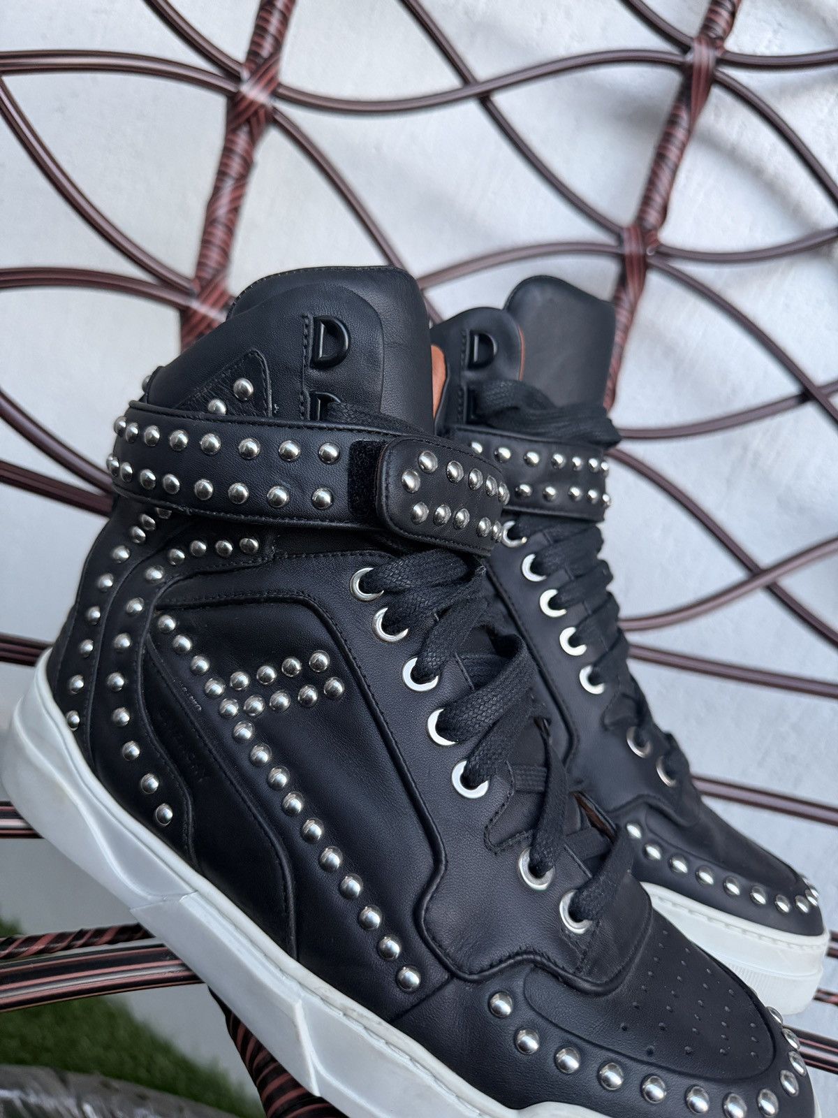 Givenchy 🎸studded tyson by Riccardo tisci Size US 5 / EU 37 - 5 Thumbnail