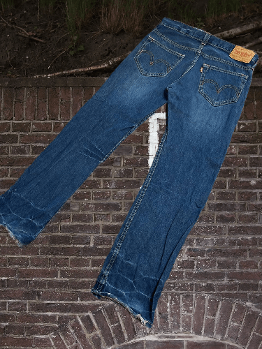 Levi's × Vintage True Vintage 90s Levis 901 Jeans Navy Pants Denim Size US 34 / EU 50 - 1 Thumbnail